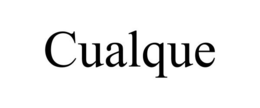 CUALQUE trademark