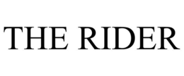 THE RIDER trademark