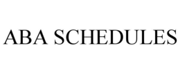 ABA SCHEDULES trademark