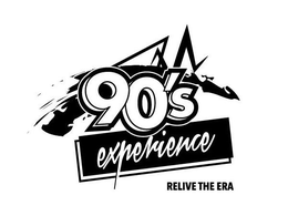 90'S EXPERIENCE RELIVE THE ERA trademark