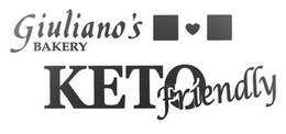 GIULIANO'S BAKERY KETO FRIENDLY trademark