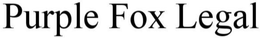 PURPLE FOX LEGAL trademark