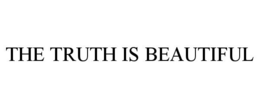 THE TRUTH IS BEAUTIFUL trademark