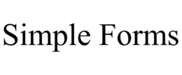 SIMPLE FORMS trademark