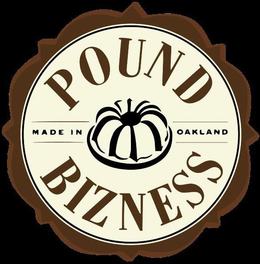 POUND BIZNESS MADE IN OAKLAND trademark
