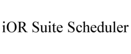 IOR SUITE SCHEDULER trademark