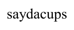 SAYDACUPS trademark