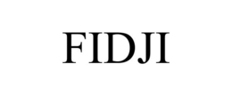 FIDJI trademark