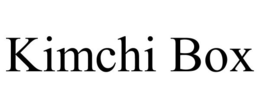 KIMCHI BOX trademark
