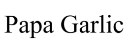 PAPA GARLIC trademark