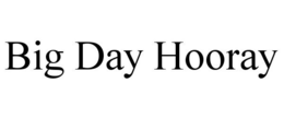 BIG DAY HOORAY trademark