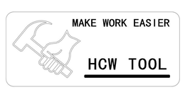 MAKE WORK EASIER HCW TOOL trademark