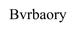 BVRBAORY trademark