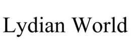 LYDIAN WORLD trademark