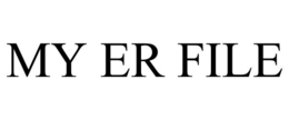MY ER FILE trademark