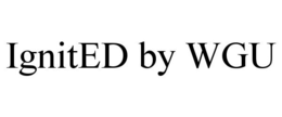 IGNITED BY WGU trademark