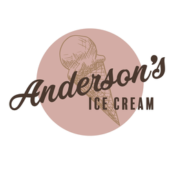 THE ATTACHED IMAGE DISPLAYS THE COMPANY LOGO, "ANDERSON'S ICE CREAM". trademark