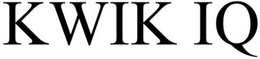 KWIK IQ trademark