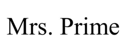 MRS. PRIME trademark