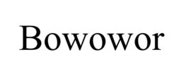 BOWOWOR trademark