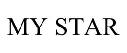 MY STAR trademark