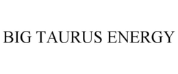 BIG TAURUS ENERGY trademark