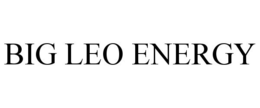 BIG LEO ENERGY trademark
