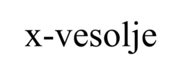 X-VESOLJE trademark