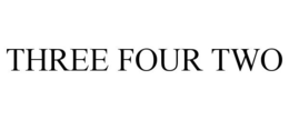 THREE FOUR TWO trademark