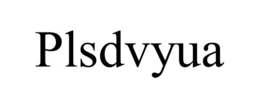 PLSDVYUA trademark