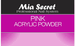 MIA SECRET PROFESSIONAL NAIL SYSTEM PINK ACRYLIC POWDER trademark