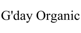 G'DAY ORGANIC trademark