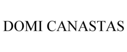 DOMI CANASTAS trademark