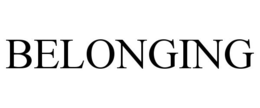 BELONGING trademark