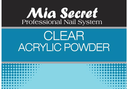 MIA SECRET PROFESSIONAL NAIL SYSTEM CLEAR ACRYLIC POWDER trademark