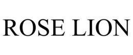 ROSE LION trademark