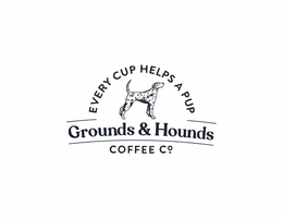 EVERY CUP HELPS A PUP GROUNDS & HOUNDS COFFEE CO. trademark