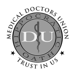 MEDICAL DOCTORS UNION TRUST IN US HIPOCRATIC OATH DU trademark