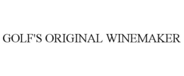 GOLF'S ORIGINAL WINEMAKER trademark