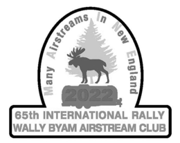 65TH INTERNATIONAL RALLY WALLY BYAM AIRSTREAM CLUB MANY AIRSTREAMS IN NEW ENGLAND 2022 trademark