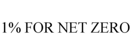 1% FOR NET ZERO trademark