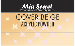 MIA SECRET PROFESSIONAL NAIL SYSTEM COVER BEIGE ACRYLIC POWDER trademark