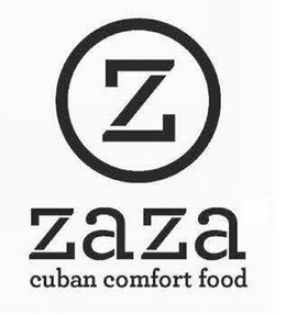 Z ZAZA CUBAN COMFORT FOOD trademark