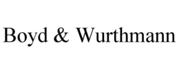 BOYD & WURTHMANN trademark