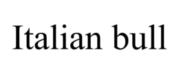 ITALIAN BULL trademark