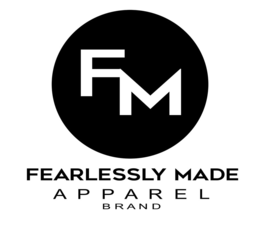 FM FEARLESSLY MADE APPAREL BRAND trademark