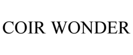 COIR WONDER trademark