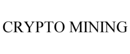 CRYPTO MINING trademark