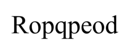 ROPQPEOD trademark