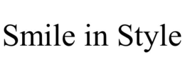 SMILE IN STYLE trademark